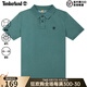 Timberland添柏嵐polo衫男夏季日常商務(wù)休閑寬松透氣短袖跑步健身T恤A6R29 藍綠色/水洗做舊/A6R29CL6 M 175