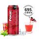 四洛克（four loko）four loko四洛克預調雞尾酒美國進(jìn)口洋酒網(wǎng)紅果味酒695ml 紅櫻桃味