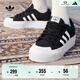 adidas NIZZA PLATFORM厚底增高運(yùn)動(dòng)帆布鞋男女阿迪達(dá)斯三葉草   一號(hào)黑/白   37