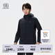 KOLON SPORT/可隆防水軟殼夾克 男子GTX防風透濕耐磨戶外運動外套 LHWJ5SN027-BK 黑色 2XL 185/104A