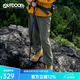 OUTDOOR PRODUCTS【黃亦玫同款】女士梭織燈籠褲戶外休閑長(zhǎng)褲加絨保暖 橄欖綠(不加絨) L