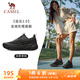 駱駝（CAMEL）追云厚底慢跑步女鞋子城市休閑全地形 CD222CL7714-1 幻影黑 38