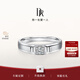 DR對戒男戒鉑金FOREVER系列信念訂婚結婚節日禮物 【單男戒PT950】10分H色SI1