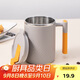 貝瑟斯馬克杯 帶蓋304雙層不銹鋼水杯男女士學(xué)生家用辦公泡茶咖啡杯杯子