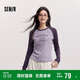 森馬（Semir）長(zhǎng)袖T恤女拼色插肩袖小狗套頭衫鹽系潮冬季抓毛衣服101724101010