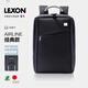 樂(lè )上（LEXON）筆記本電腦包雙肩包男士14/15.6英寸雙層簡(jiǎn)約商務(wù)通勤休閑背包 14英寸藍黑色 單層(抗菌面料)