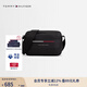 TOMMY HILFIGER25新款春夏男裝休閑通勤便攜經(jīng)典色塊單肩斜挎相機(jī)包 黑色BDS OS