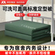 際華 3565模型被手工定型被內務(wù)棉被可蓋可疊單人豆腐塊軍綠被子 橄欖綠 【手工】定型被（三折疊法）