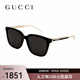 古馳（GUCCI）【百補】古馳墨鏡男開(kāi)車(chē)防曬太陽(yáng)鏡女明星同款奢侈品 禮物 1121SA-001【陳哲遠同款】