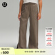 lululemon丨Stretch Woven 女士高腰闊腿褲 LW5FTCA 深卡其 XS