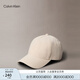 Calvin KleinJeans【七夕禮物】25春夏男女經(jīng)典浮雕字母ck純棉棒球帽4G5027G V07-象牙白 均碼 OS