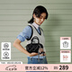 歐時(shí)納（JUST STAR）保齡球包包女款2025年新款輕奢侈單肩斜挎包手提包感激生日禮物女 松露黑 +贈掛飾