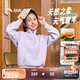 安踏兒童套裝女大小童2025秋季綜訓(xùn)時尚百搭針織運動套裝A62537708