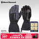 Black Diamondblackdiamond黑鉆bd戶(hù)外登山手套金標p棉保暖襯里滑雪手套801015 Black-0002 L