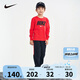 NIKE耐克童裝男女童長袖T恤+長褲2件套2025春季兒童套裝