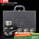 正揚紫砂懶人自動(dòng)茶具套裝家用整套石磨旋轉防燙功夫泡茶器茶壺杯貼花 紫砂自動(dòng)竹韻6杯-禮盒裝
