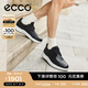 愛步（ECCO） 休閑鞋 2025年夏季休閑皮鞋軟底運動鞋男鞋 靈動混合512304 黑色51230451052 42