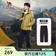 駱駝（CAMEL）【王俊凱同款】戶外滑雪褲男三防水束腳褲加絨長褲沖鋒褲 6805
