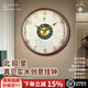北極星2025新款客廳掛鐘掛墻鐘表家用輕奢高檔現代簡(jiǎn)約時(shí)鐘免打孔石英鐘 【真彩貝實(shí)木款】全數字 38cm