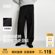 森馬（Semir）休閑褲男發(fā)熱抑菌針織衛(wèi)褲寬松直筒褲25冬長(zhǎng)褲子百搭109725127104