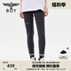 BOY LONDON秋女款鯊魚褲logo顯瘦高級熔巖灰打底褲W16003 灰色 S