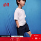H&M童裝男童短褲2025秋季新款直筒COOLMAX?珠地布運動褲子1285342 海軍藍 140 140/60 (8-10Y)