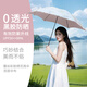印象城彩膠遮陽(yáng)傘防曬防紫外線太陽(yáng)傘便攜戶外小巧雙層花傘  幽蘭小花