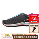 LA SPORTIVA戶(hù)外休閑鞋情侶輕量徒步鞋登山攀巖接近鞋皮面 TX2 EVO Leather 碳灰/梅紅（拍大1碼） 40