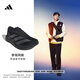 adidas李現同款adizero Evo SL競速美學(xué)超輕馬拉松跑鞋阿迪達斯   黑色/亮金屬鐵灰/灰   42
