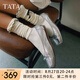 他她（TATA）淺口平底單鞋女鞋法式芭蕾鞋晚晚鞋秋季新款CCB01CQ4 銀色 36