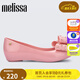 Melissa（梅麗莎）蝴蝶結低跟時(shí)尚通勤休閑女士單鞋33680 粉色 36