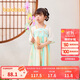 巴拉巴拉童裝女童連衣裙夏2024兒童裙子國風(fēng)漢服襦裙精致刺繡208224111070