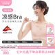 犬印本鋪（INUjIRUSHI）新款哺乳文胸涼感無鋼圈胸罩懷孕產(chǎn)后孕婦文胸開扣喂奶內(nèi)衣 IBR0003 粉色 F2