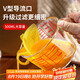 杰凱諾玻璃量杯500ML 食品級(jí)耐高溫帶刻度杯家用烘焙測(cè)量工具計(jì)量杯 