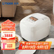虎牌（TIGER）電飯煲Pro 智能壓力IH 日本進(jìn)口土鍋涂層壓力電飯煲4-5人絲光白 5LJPT-H18C 