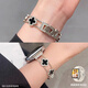 華為（HUAWEI）【七夕情人節禮物】華為手表WATCH FIT4智能手環(huán)運動(dòng)藍牙通話(huà)血氧心率監測情緒管理男女生日禮品 【高端定制】FIT4悅動(dòng)白+四葉草銀黑表帶 時(shí)尚旗艦新品