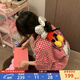 果殼（Gukoo）睡衣夏季HelloKitty聯(lián)名新款大卡通格子純棉女士家居服套裝B七夕 HelloKitty女套裝 L