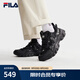 斐樂（FILA）休閑鞋貓爪鞋5代運(yùn)動鞋春季新款男鞋老爹鞋 黑-BK 42