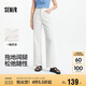 森馬（Semir）森柔牛仔牛仔褲女涼感闊腿褲25夏顯腿長(zhǎng)褲子109325124006