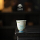 逸品春秋手繪百合聞香杯家用中式茶杯陶瓷功夫茶具主人杯個(gè)人專(zhuān)用喝茶杯子 暮染煙嵐-香水百合聞香杯