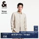 杰克·瓊斯（JACK&JONES）25年男裝白襯衫男士商務(wù)長(zhǎng)袖襯衣春天絲柔軟親膚垂感舒適精致襯衫 C45巖石色 常規(guī) M