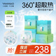 YEEHOO小綠褲英氏童用品集團旗下AIR拉拉褲3XL碼100片透氣防漏防紅屁屁