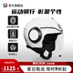 AGV ORBYT頭盔摩托車半盔頭盔雙鏡片機車賽車四季盔安全騎行 MONO PEARL WHITE L(建議頭圍57-58)