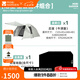 牧高笛（MOBIGARDEN）前庭后室 戶外露營防風(fēng)防雨大空間營地家庭牛津布帳篷 晨霧白/后室+地席套餐