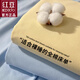 紅豆家紡新疆長(cháng)絨棉全棉床單單件純棉1.8x2米床被單宿舍單人床單三件套罩 米黃【全棉長(cháng)絨棉面料】 200cmx230cm單床單
