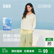 森馬（Semir）UPF100+原紗涼感防曬衣女拼接網(wǎng)眼透氣速干夾克25夏109325108004