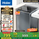 海爾（Haier）波輪洗衣機(jī)全自動(dòng)家用 10公斤大容量直驅(qū)變頻 一級(jí)能效家電國(guó)家補(bǔ)貼20% 懶人除螨漩瀑洗 以舊換新 EB100B32Mate1