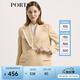 PORTS寶姿女裝 秋冬新品氣質(zhì)通勤夾克SL9J014LWE008 米駝色 S (4)