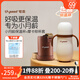 世喜保溫杯嬰幼兒寶寶保溫杯嬰兒水杯316不銹鋼外出便攜280ml 保溫杯+棕（杯套） 280ml