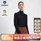 Navigare意大利小帆船女士高領(lǐng)修身打底衫高彈內搭純色長(cháng)袖T恤2335084501